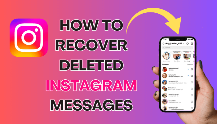 How to View and Recover Deleted Messages on Instagram 1