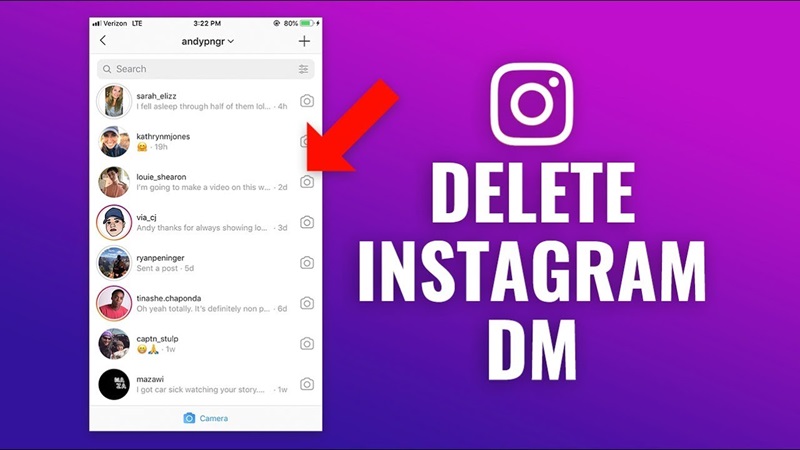 How to Delete Messages on Instagram 1